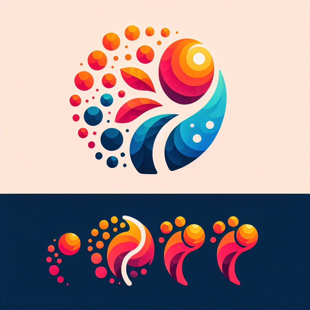 Un logo pour un site dédié au partage de moments du quotidien, de conseils et de questionnements de la vie à 50 ans, représentant l'évolution et la diversité de la vie à travers une esthétique authentique et chaleureuse.